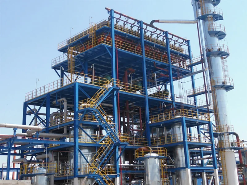 Air coolers installed in a process plant